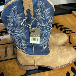 Roper boots boys size 2